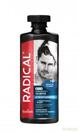 Farmona Radical Men Szampon wzmacniający przeciwłupieżowy dla mężczyzn 400 ml