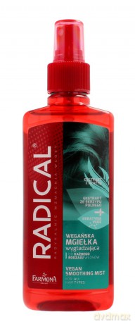 Farmona Radical Vegan Smoothing Mist Mgiełka wygładzająca do włosów 200 ml