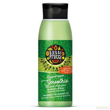 Farmona Tutti Frutti Żel pod prysznic - Regenerujące Smoothie Avocado&Kiwi&Hydrolat Kokosowy 400 ml