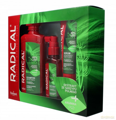 Farmona Zestaw prezentowy Radical (szampon 400 ml+odżywka 100 ml+serum 100 ml)