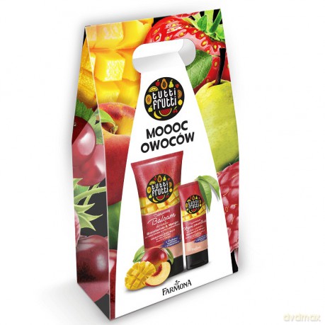 Farmona Zestaw prezentowy Tutti Frutti Brzoskwinia&Mango (krem do rąk 75 ml+balsam do ciała 200 ml)