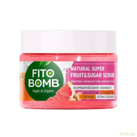 FITO BOMB Cukrowo-Owocowy Peeling do ciała - odżywczy 250 ml