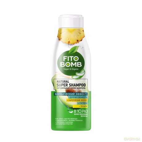 FITO BOMB Szampon do włosów odświeżający 250 ml