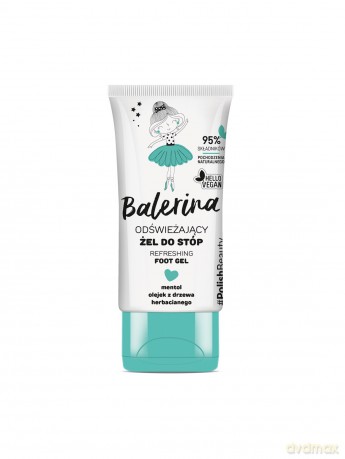 FLOS NOGI Balerina Odświeżający Żel do stóp 50 ml