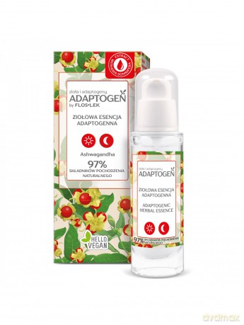 Floslek Adaptogen Ziołowa Esencja adaptogenna na dzień i noc 30 ml