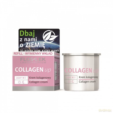 Floslek Collagen Up Krem kolagenowy na dzień i noc - wymienny wkład 50 ml