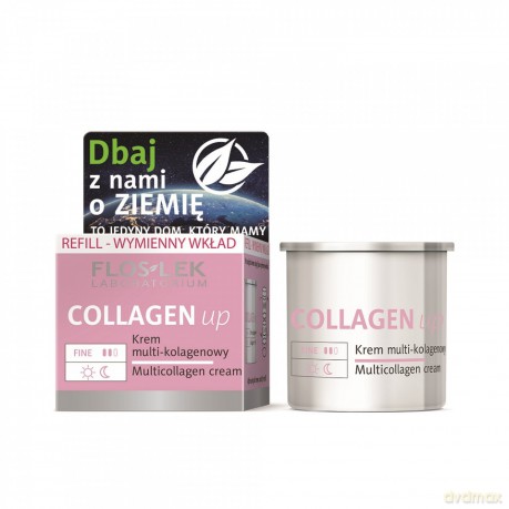 Floslek Collagen Up Krem multi - kolagenowy na dzień i noc - wymienny wkład 50 ml