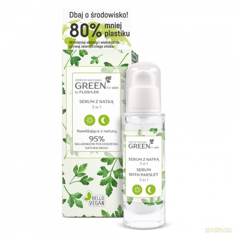 Floslek Green for Skin Serum z natką 3w1 30 ml