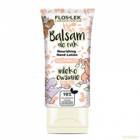 Floslek Hand Care Balsam do rąk odżywczy - Mleko Owsiane 40 ml