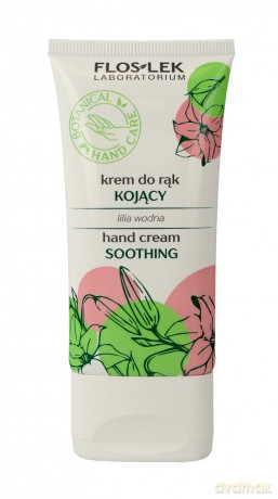 Floslek Hand Care Botanical Krem do rąk kojący Lilia Wodna 50 ml