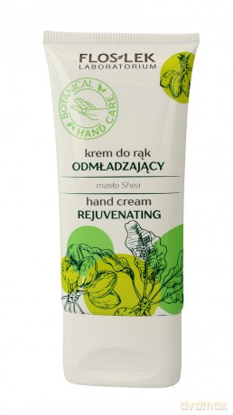 Floslek Hand Care Botanical Krem do rąk odmładzający Masło Shea 50 ml