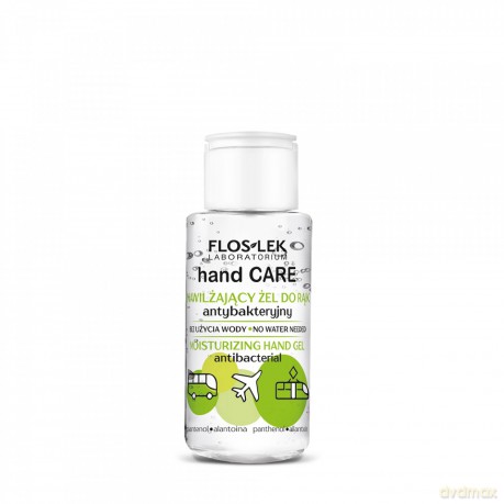 Floslek Hand Care Nawilżający Żel do rąk antybakteryjny 50 ml