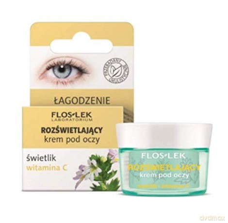 Floslek Krem pod oczy rozświetlający Świetlik-Witamina C 15 ml