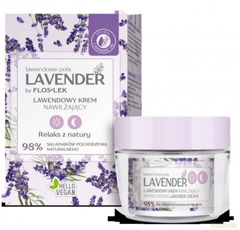 Floslek Lavender Lawendowy Krem nawilżający na dzień i noc 50 ml