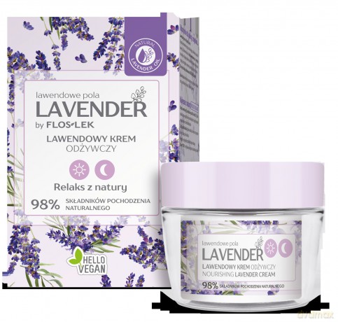 Floslek Lavender Lawendowy Krem odżywczy na dzień i noc 50 ml