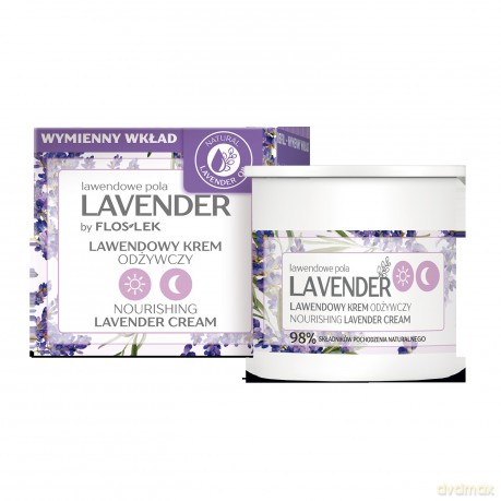 Floslek Lavender Lawendowy Krem odżywczy na dzień i noc 50 ml - wymienny wkład