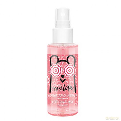 Floslek MistLove Mgiełka odświeżająca do twarzy,ciała i włosów Róża i Peonia 95 ml