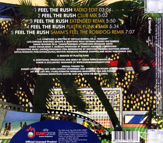 Shaggy: Feel The Rush [CD]