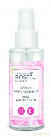 Floslek Rose for Skin Różana Woda tonizująca 95 ml