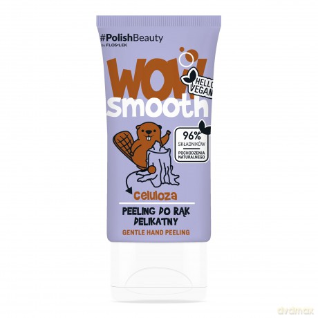 Floslek Wow Smooth! Peeling do rąk delikatny Celuloza 50g