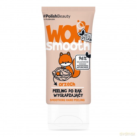 Floslek Wow Smooth! Peeling do rąk wygładzający Orzech 50g