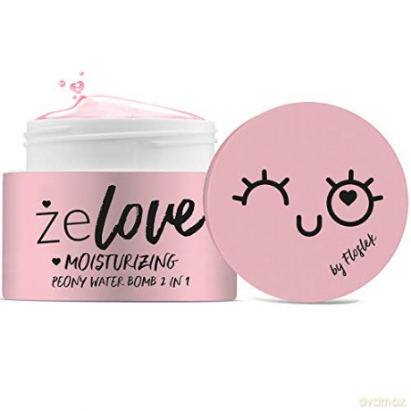 Floslek ŻeLove Żel nawilżający do twarzy Peony Water Bomb 2in1 50 ml