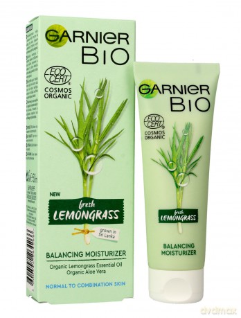 Garnier BIO Krem nawilżający na dzień - Fresh Lemongrass 50 ml