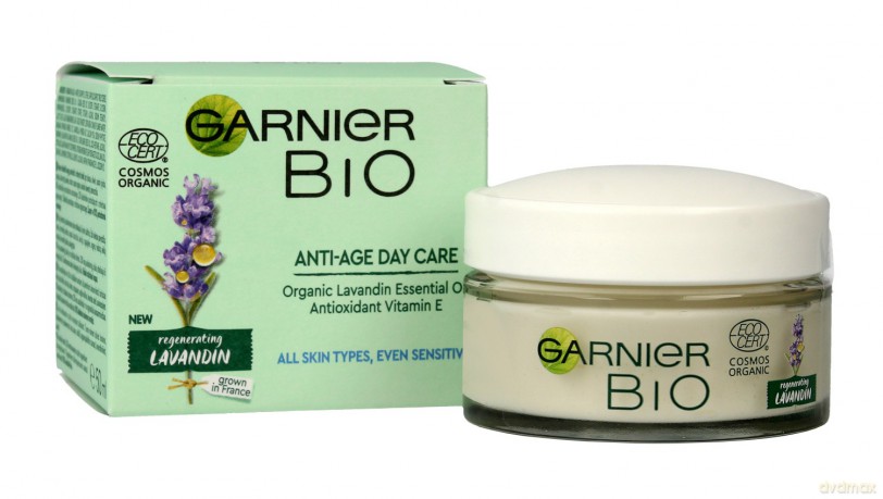 Garnier BIO Krem przeciwzmarszczkowy na dzień - Regenerating Lavandin 50 ml