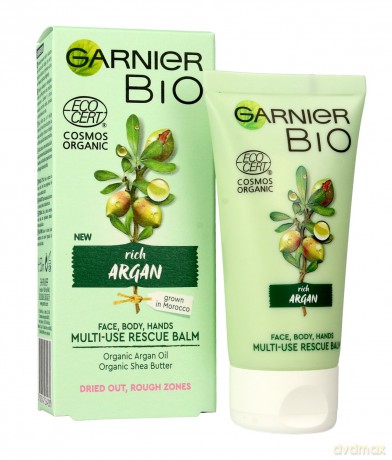 Garnier BIO Multifunkcyjny Krem regenerujący do twarzy,ciała i dłoni - Rich Argan 50 ml