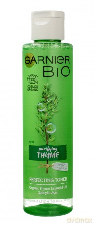 Garnier BIO Tonik do twarzy oczyszczający - Purifying Thume 150 ml