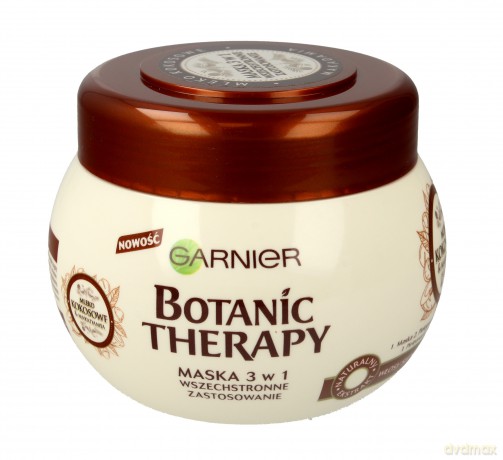 Garnier Botanic Therapy Mleko Kokosowe & Makadamia Maska do włosów suchych i bez spężystości 300 ml