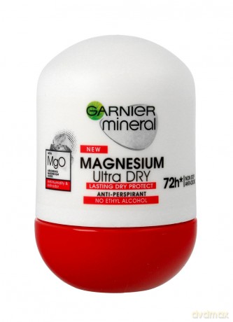 Garnier Mineral Dezodorant roll-on 72H Magnesium Ultra Dry 50 ml