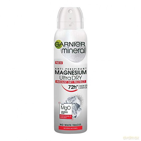 Garnier Mineral Dezodorant w sprayu 72H Magnesium Ultra Dry 150 ml