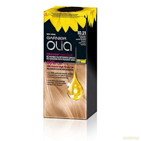 Garnier Olia Farba do włosów nr 10.21 Perłowy Bardzo Jasny Blond 1op.