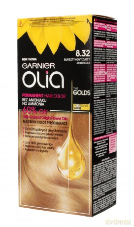 Garnier Olia Farba do włosów nr 8.32 Bursztynowy Złoty 1op.