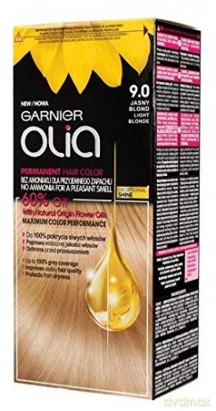 Garnier Olia Farba do włosów nr 9.0 Jasny Blond 1op.