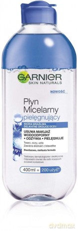 Garnier Skin Naturals Płyn micelarny pielęgnujący dwufazowy z bławatkiem 400 ml