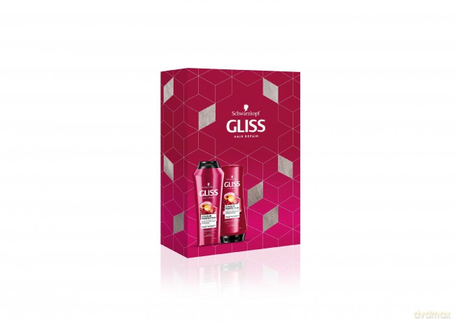 Gliss Kur Zestaw prezentowy Colour Perfector (Szampon 200 ml+Balsam 200 ml)