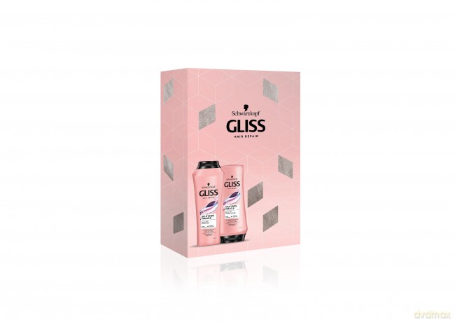 Gliss Kur Zestaw prezentowy Split Ends Miracle (Szampon 200 ml+Balsam 200 ml)