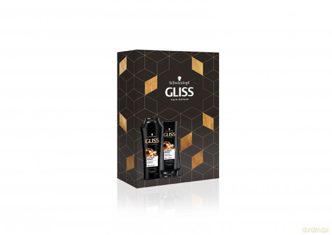 Gliss Kur Zestaw prezentowy Ultimate Repair (Szampon 200 ml+Balsam 200 ml)