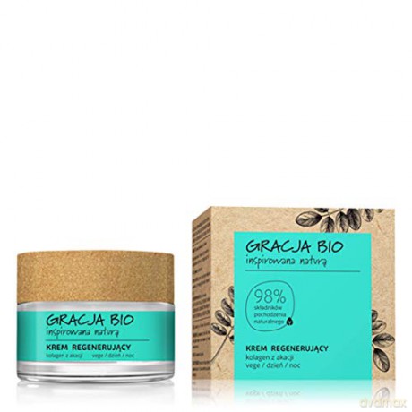Gracja BIO Krem regenerujący z kolagenem z akacji na dzień i noc 50 ml