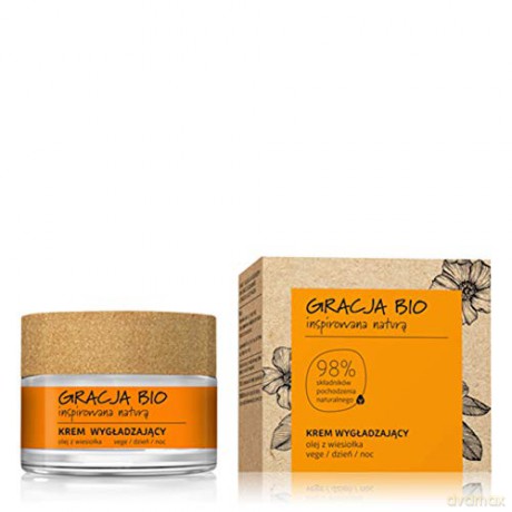 Gracja BIO Krem wygładzający z olejem z wiesiołka na dzień i noc 50 ml