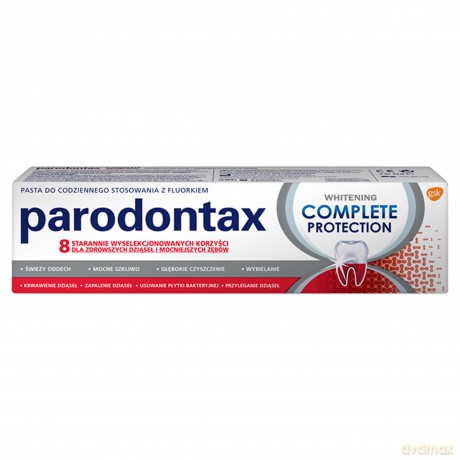 GSK Parodontax Pasta do zębów Complete Protection Whitening 75 ml