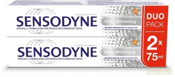 GSK Sensodyne Pasta do zębów Extra Whitening DUO 75 mlx2