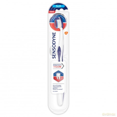GSK Sensodyne Szczoteczka do zębów Sensitivity & Gum miękka 1szt