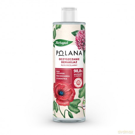 HERBAPOL Polana Płyn micelarny - Oczyszczanie i Demakijaż 400 ml