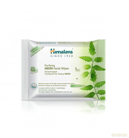 Himalaya Chusteczki oczyszczające do twarzy NEEM 1op.-25szt
