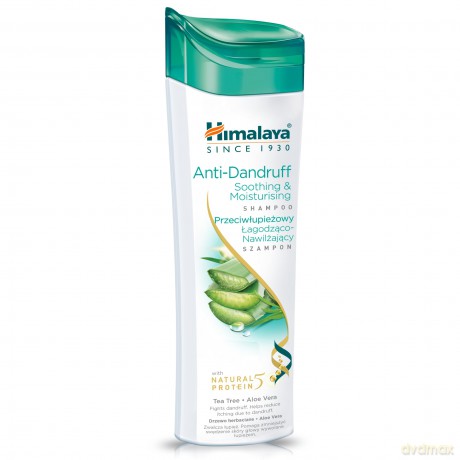 Himalaya Szampon do włosów Przeciwłupieżowy - łagodząco nawilżający 400 ml