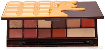 I Heart Makeup Palette Chocolate Paleta cieni do powiek Orange (18) 1szt