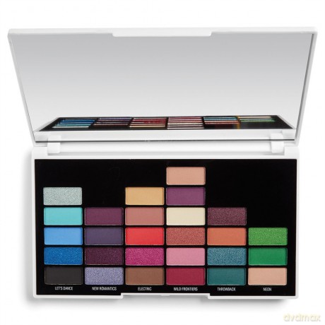 I Heart Revolution Palette 27 Zestaw cieni do powiek NOW That`s I Call Makeup 80s 1op.